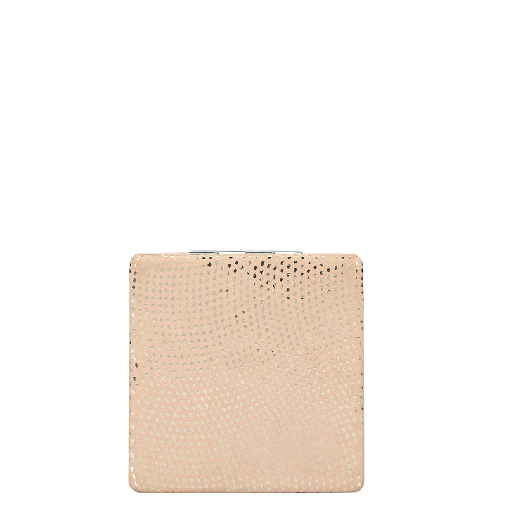 ITP Leather Leather Mirror - Beige