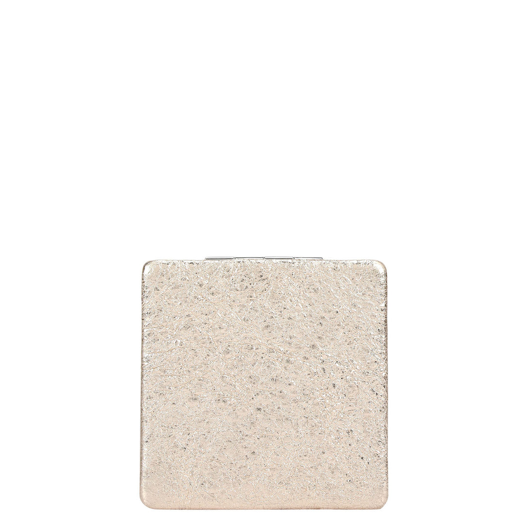 ITP Leather Leather Mirror - Silver