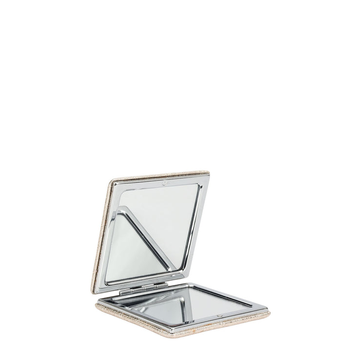 ITP Leather Leather Mirror - Silver