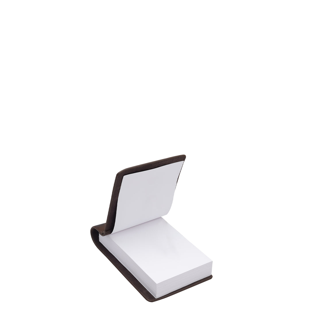 Croco Leather Desktop Set - Brown