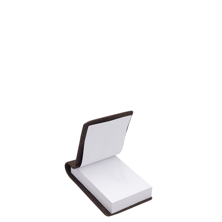 Croco Leather Desktop Set - Brown