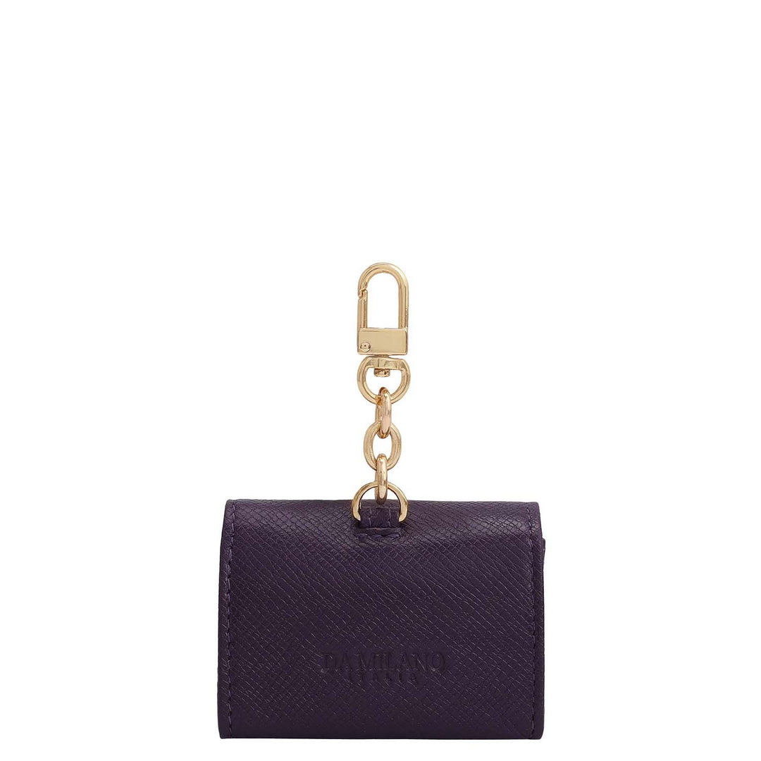Franzy Leather Earpod Case - Grapevine