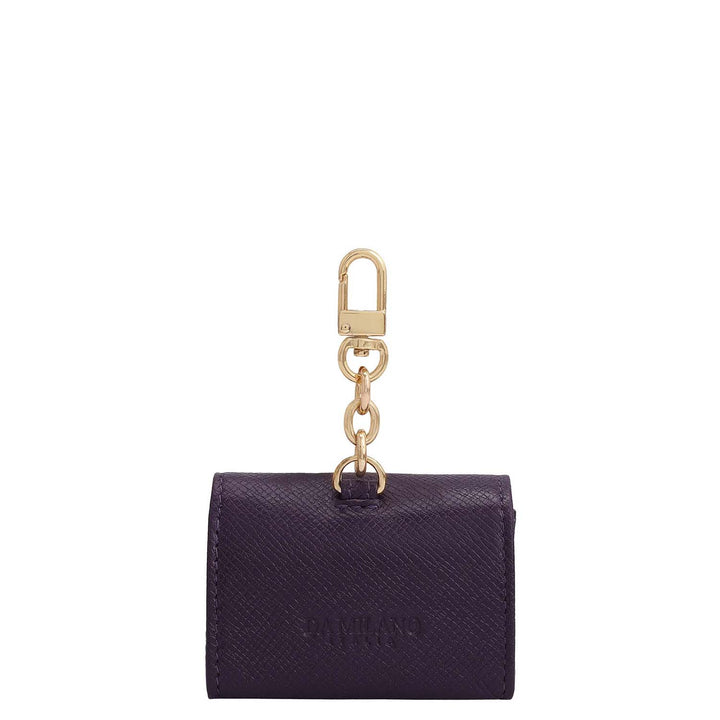 Franzy Leather Earpod Case - Grapevine