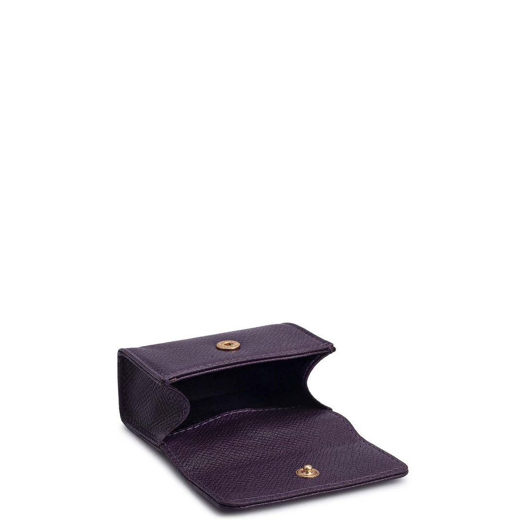 Franzy Leather Earpod Case - Grapevine