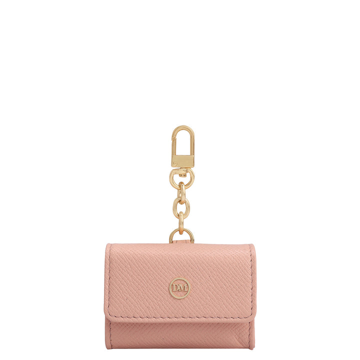Franzy Leather Earpod Case - Peach