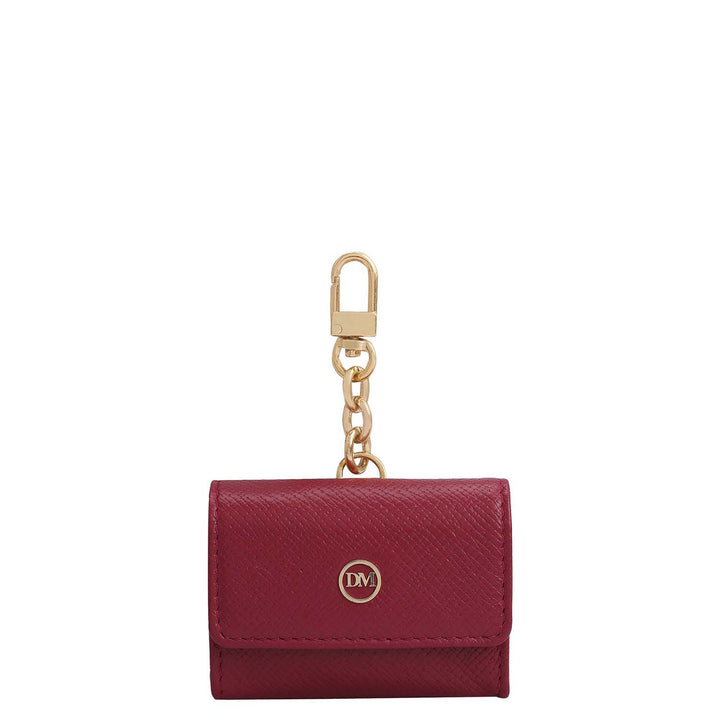 Franzy Leather Earpod Case - Plumberry