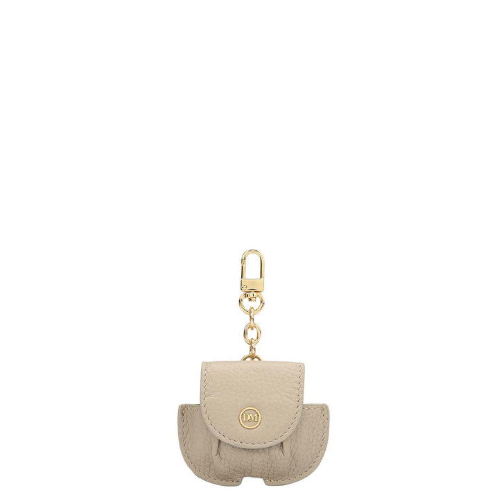 Wax Leather Earpod Case - Khaki