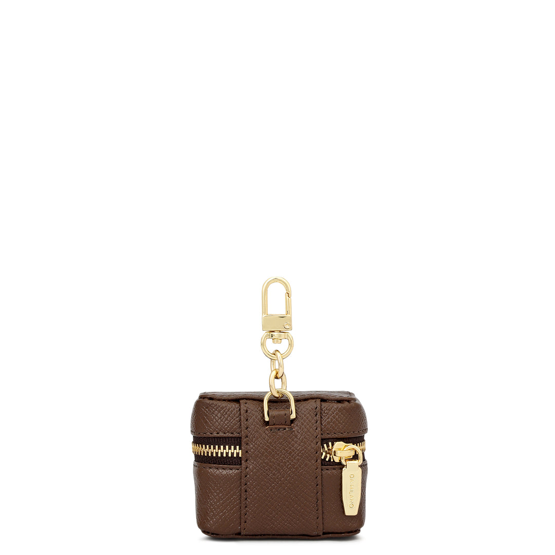 Franzy Leather Earpod Case - Walnut