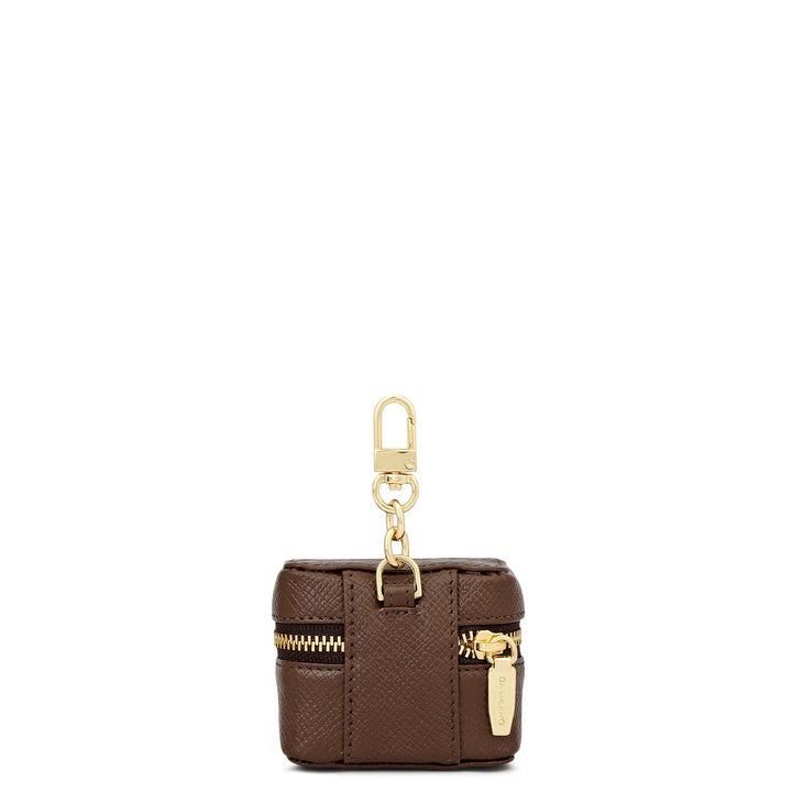 Franzy Leather Earpod Case - Walnut