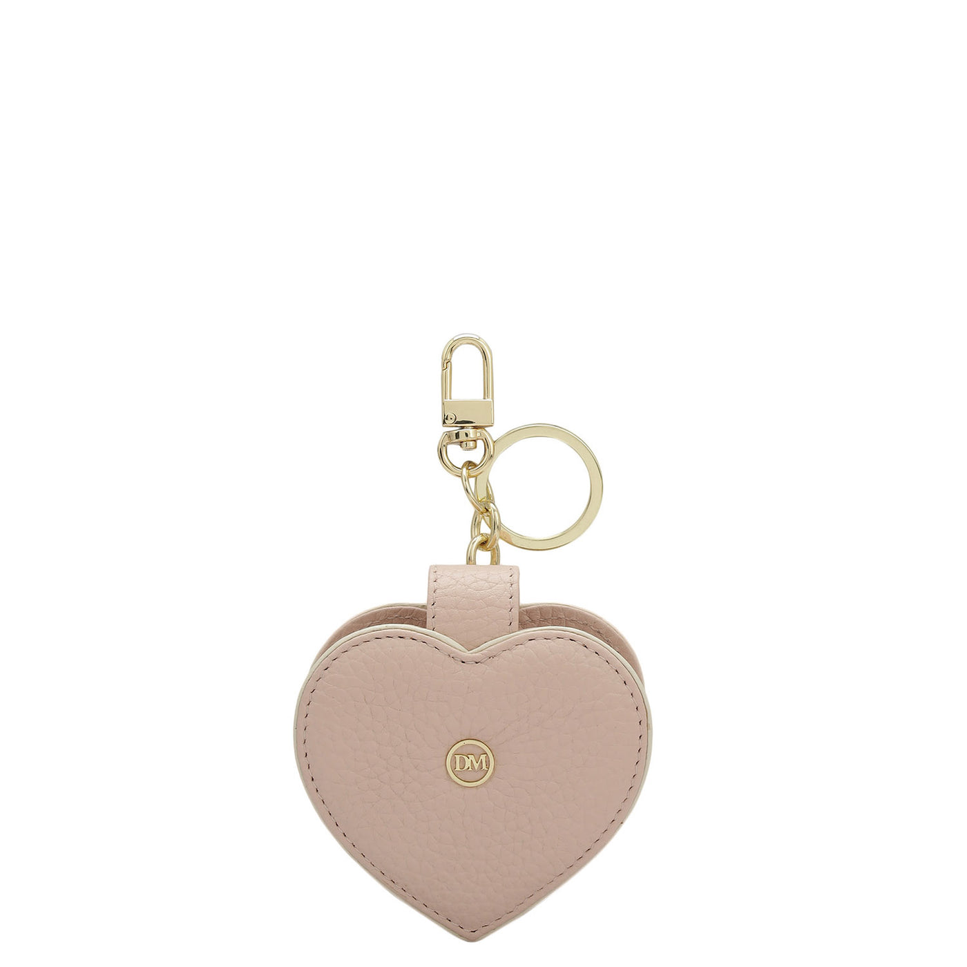 Wax Leather Earpod Case - Baby Pink