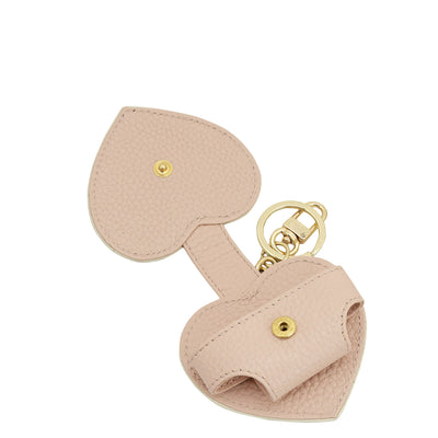 Wax Leather Earpod Case - Baby Pink