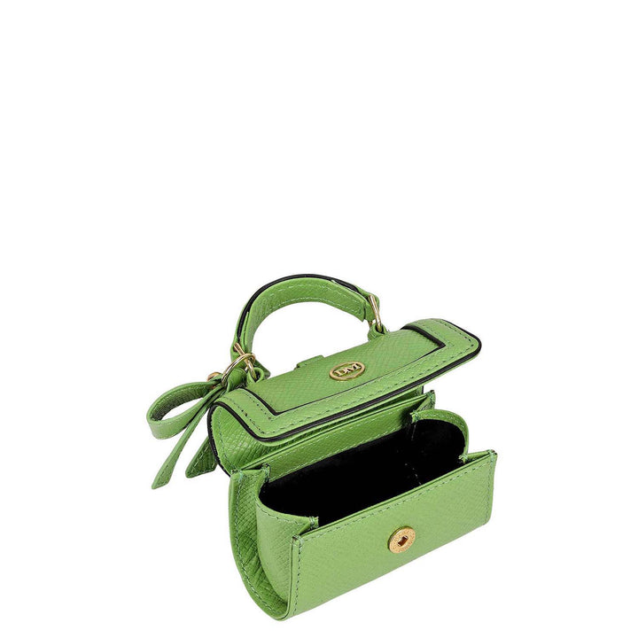 Franzy Leather Earpod Case - Kiwi