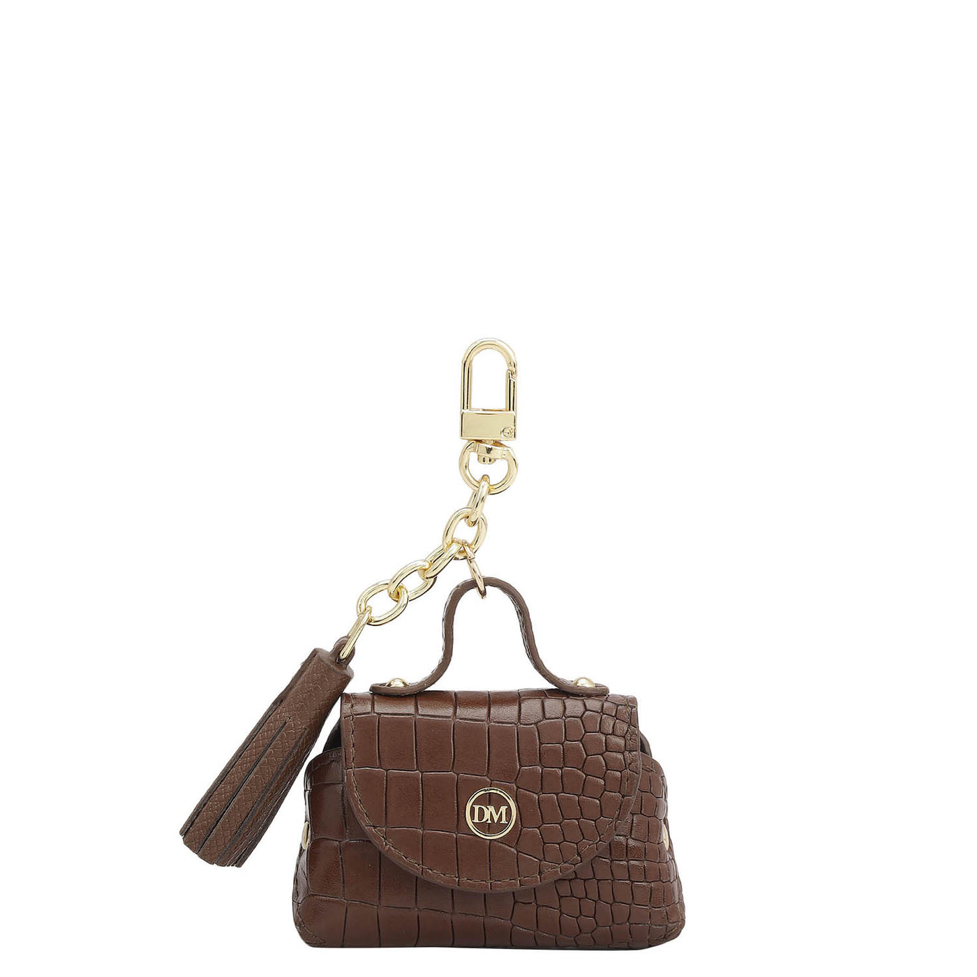 Croco Leather Earpod  Case - Date
