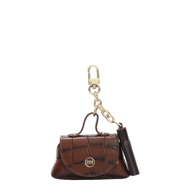 Croco Leather Earpod Case - Date