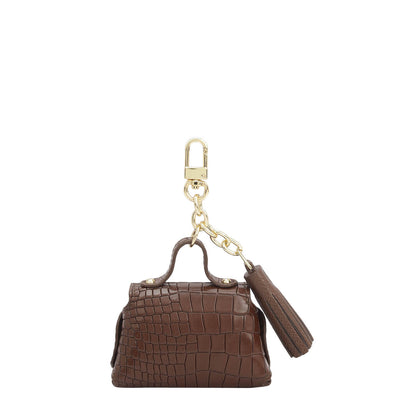Croco Leather Earpod  Case - Date