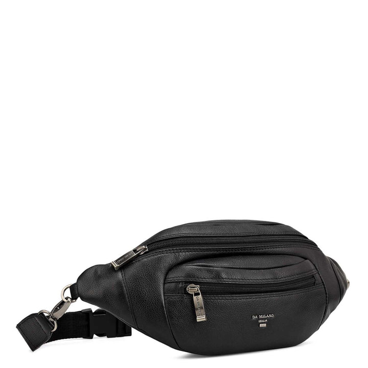 Wax Leather Multi Pouch - Black