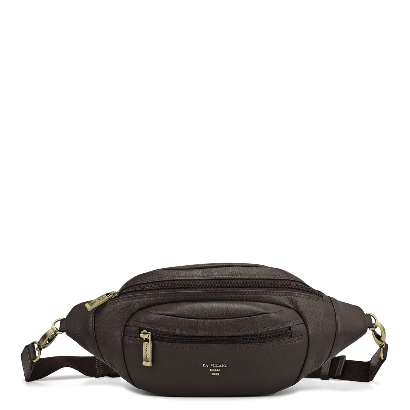 Wax Leather Multi Pouch - Brown