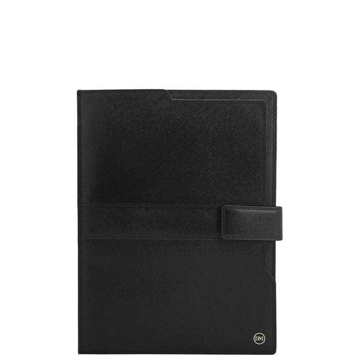 Franzy Leather Folder - Black
