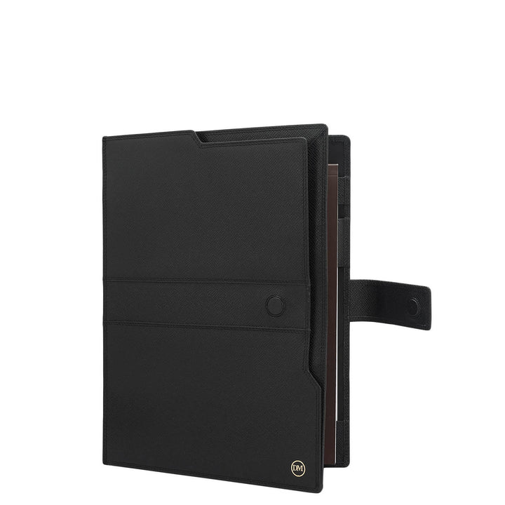 Franzy Leather Folder - Black