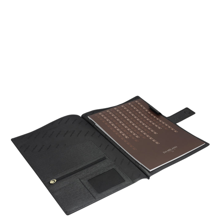 Franzy Leather Folder - Black