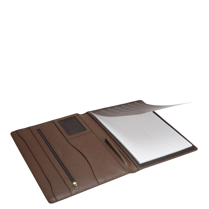 Croco Leather Folder - Date
