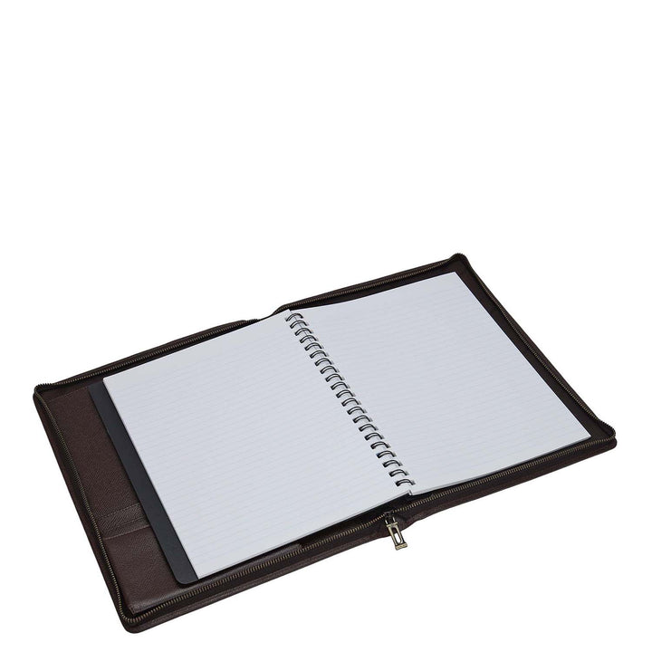 Croco Leather Folder - Date