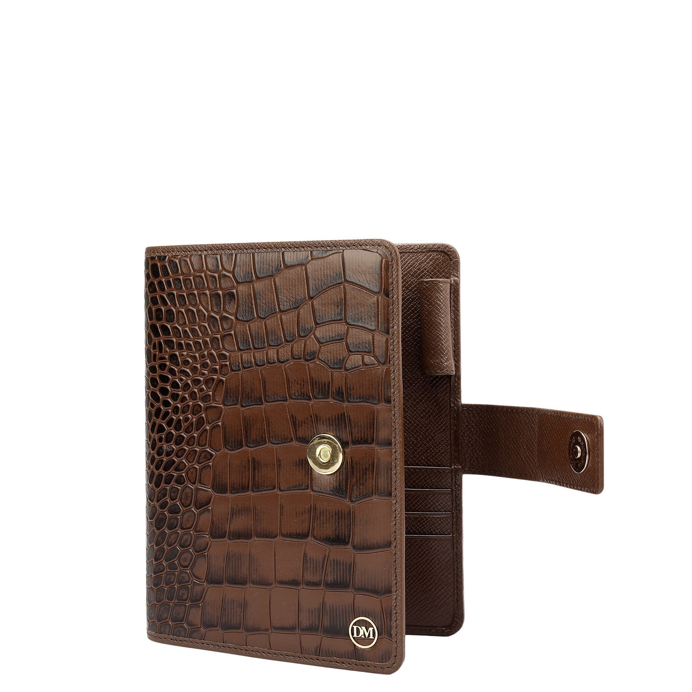 Croco Leather Filo Fax - Date