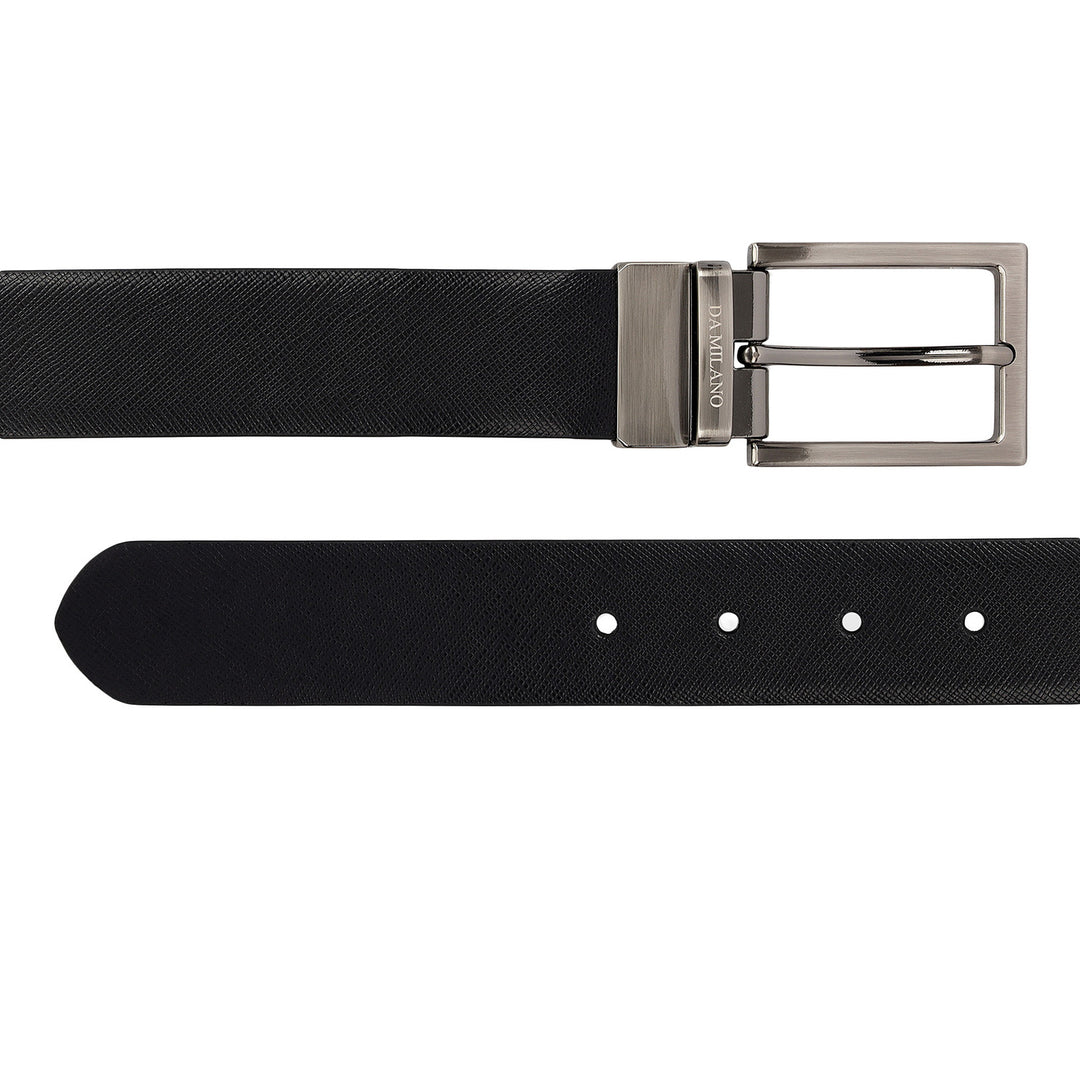 Saffiano Franzy Leather Gift Set - Black