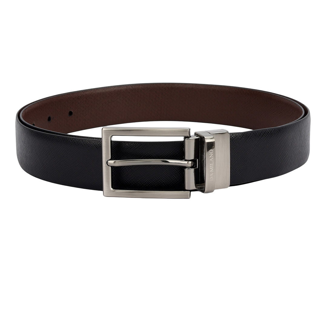 Saffiano Franzy Leather Gift Set - Black