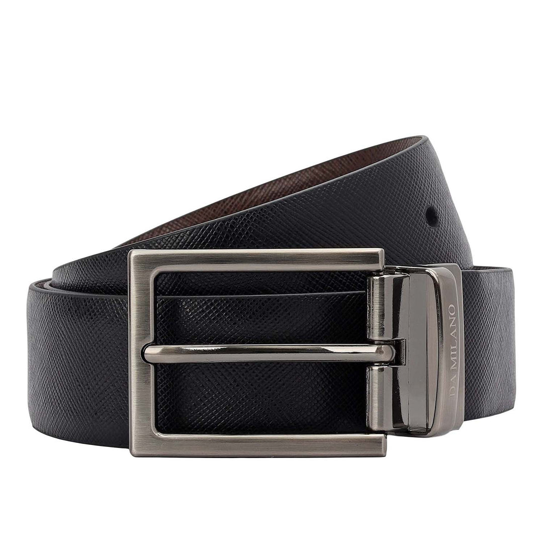 Saffiano Franzy Leather Gift Set - Black