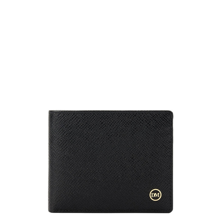 Saffiano Franzy Leather Gift Set - Black