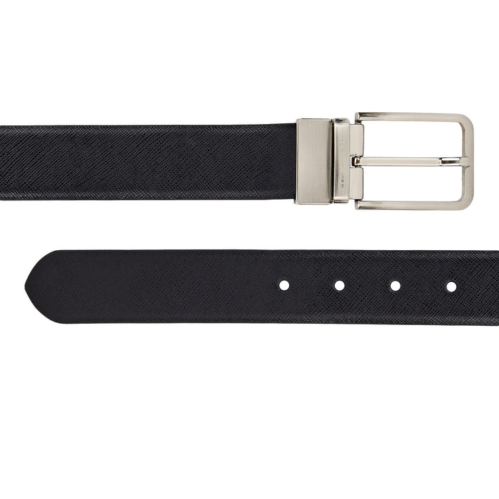 Saffiano Leather Gift Set - Black