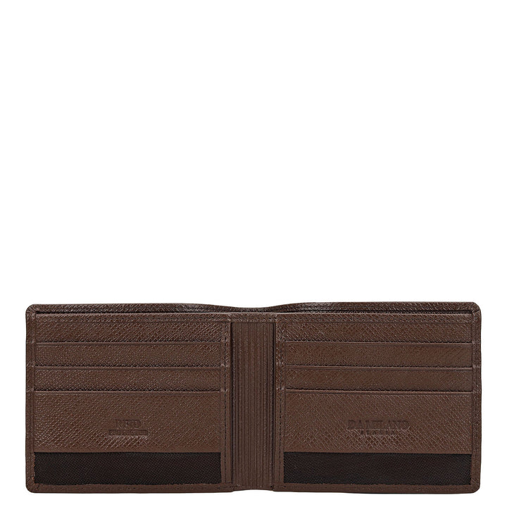 Saffiano Leather Gift Set - Walnut