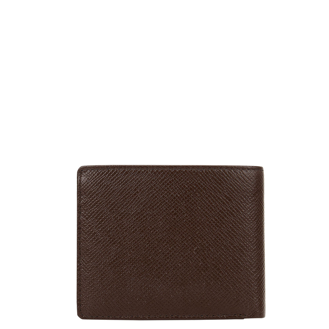 Saffiano Leather Gift Set - Walnut