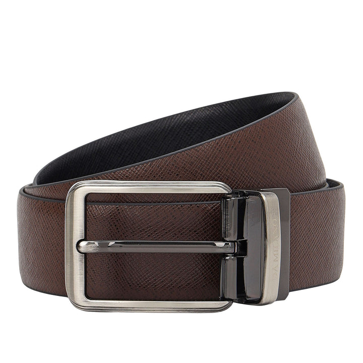 Saffiano Leather Gift Set - Walnut