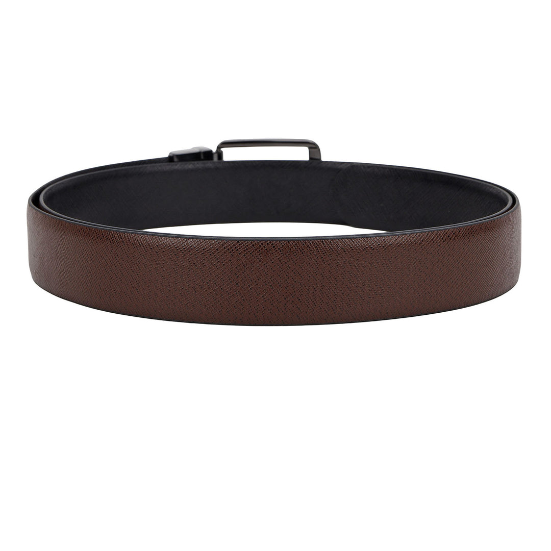 Saffiano Leather Gift Set - Walnut