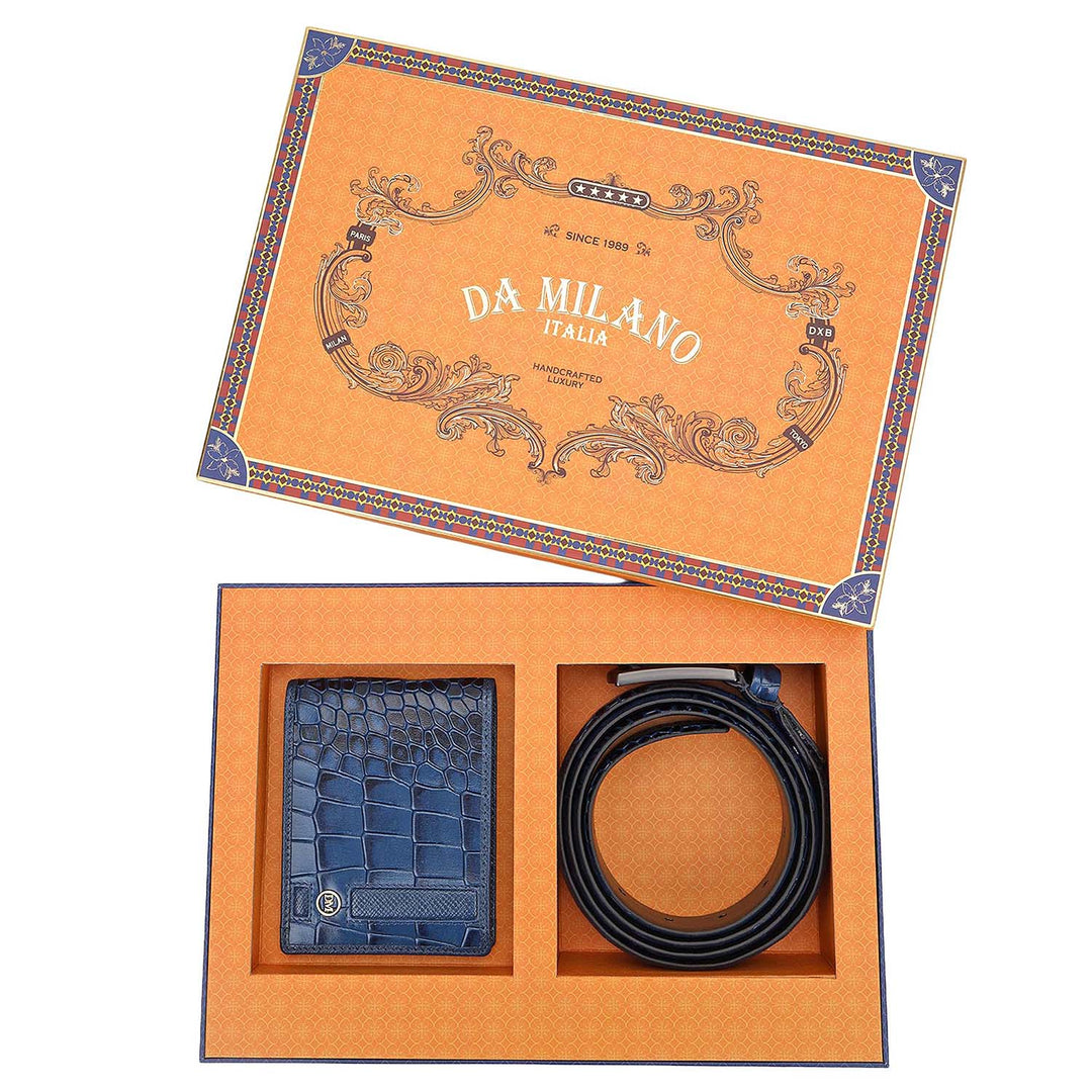 Croco Leather Gift Set - Twilight
