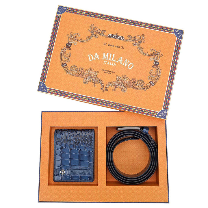 Croco Leather Gift Set - Twilight