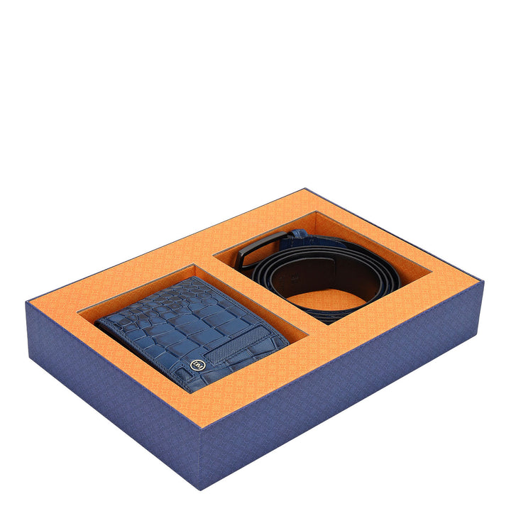 Croco Leather Gift Set - Twilight