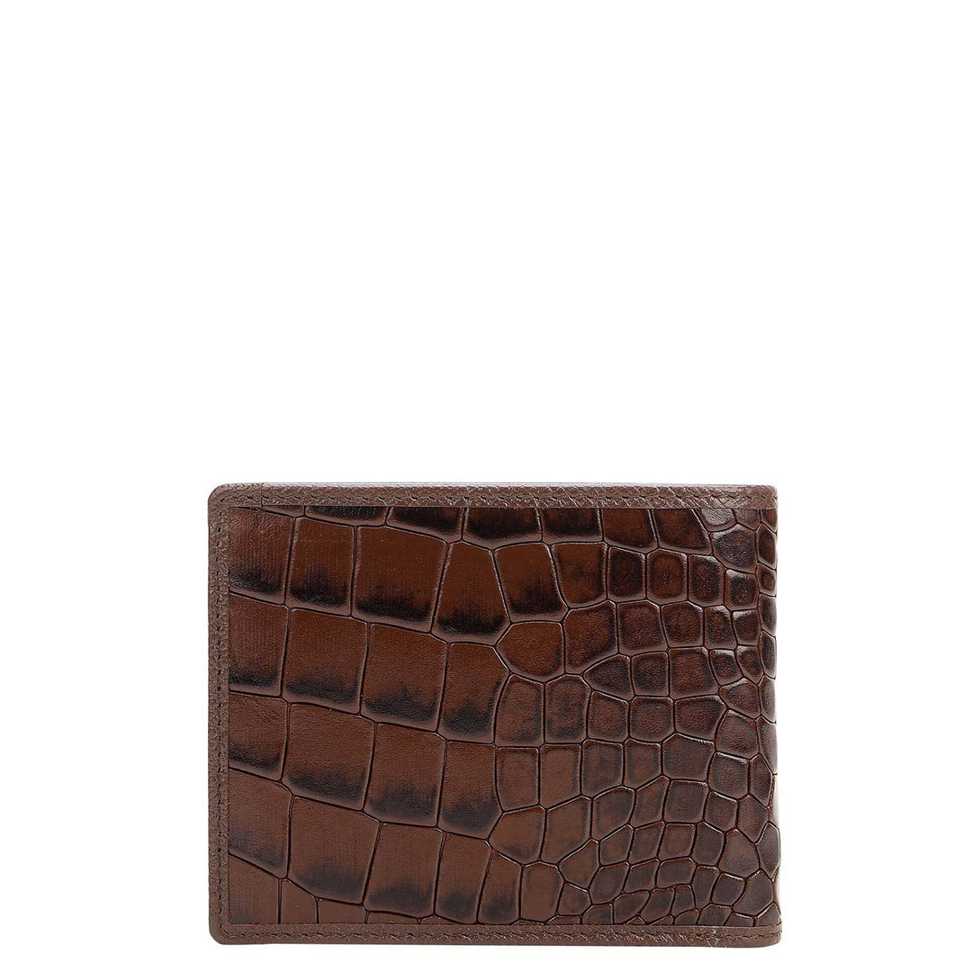 Croco Leather Gift Set - Black
