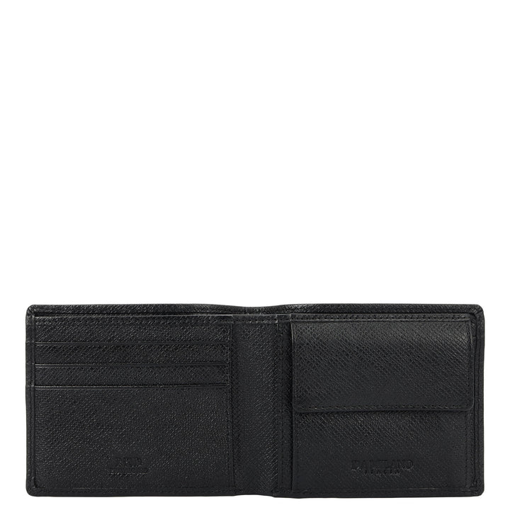 Croco -Textured Leather Men's Gift Set - Black