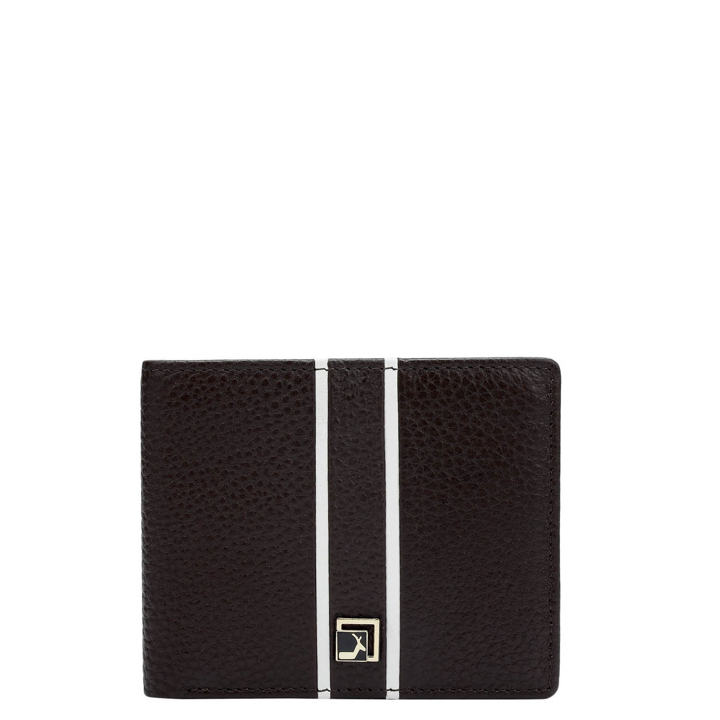Chocolate Wax Leather Mens Wallet & Belt Gift Set