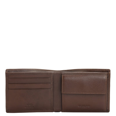 Black Brown Plain Croco Mens Wallet & Belt Gift Set