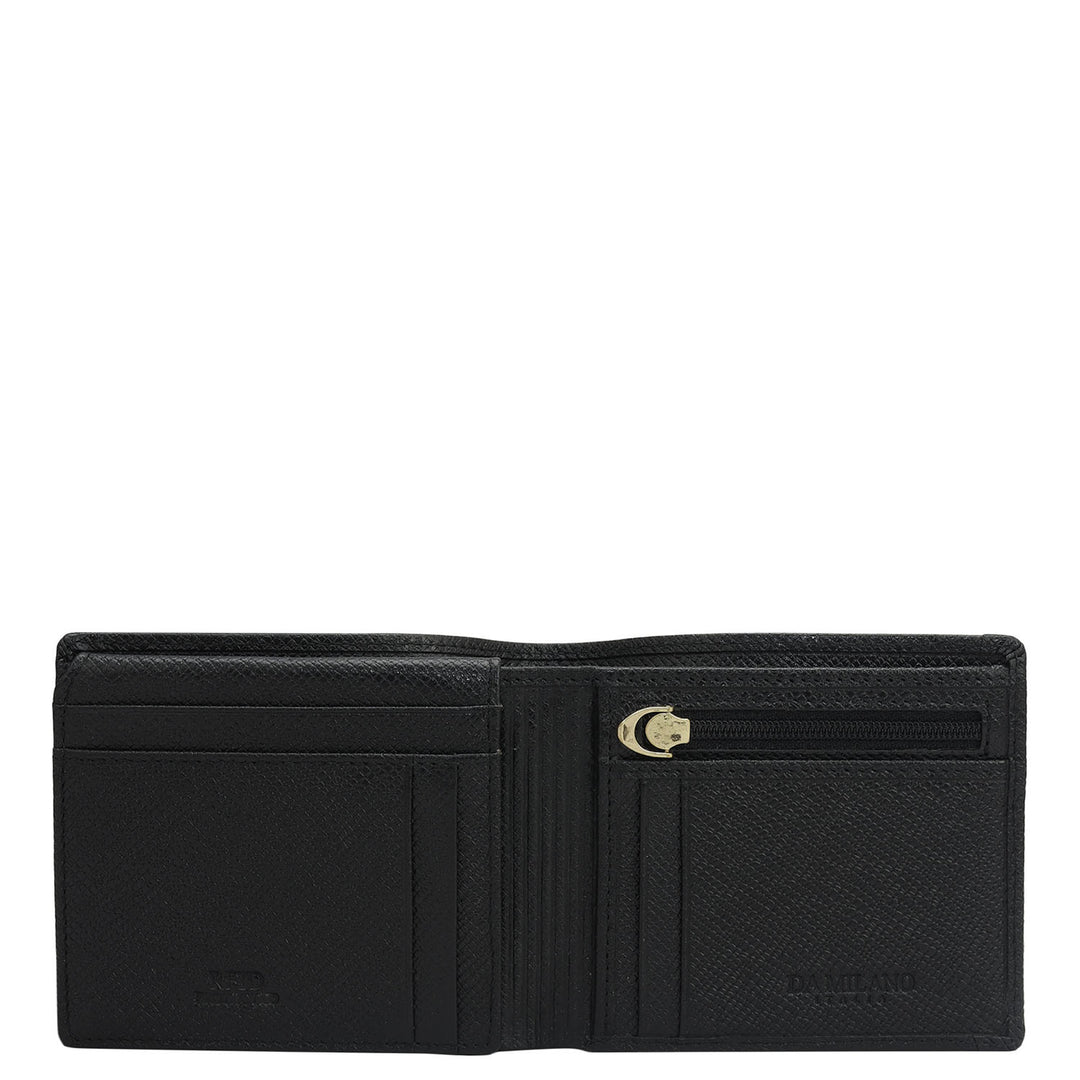Black Brown Franzy Mat Emboss Mens Wallet & Belt Gift Set