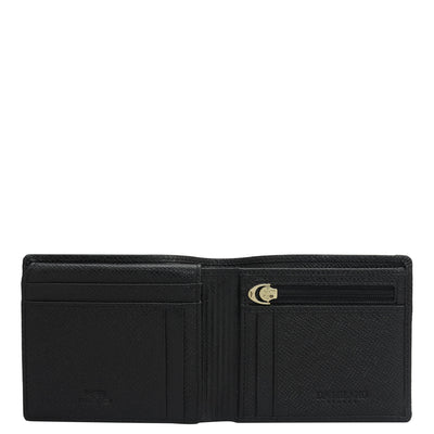 Black Brown Franzy Mat Emboss Mens Wallet & Belt Gift Set