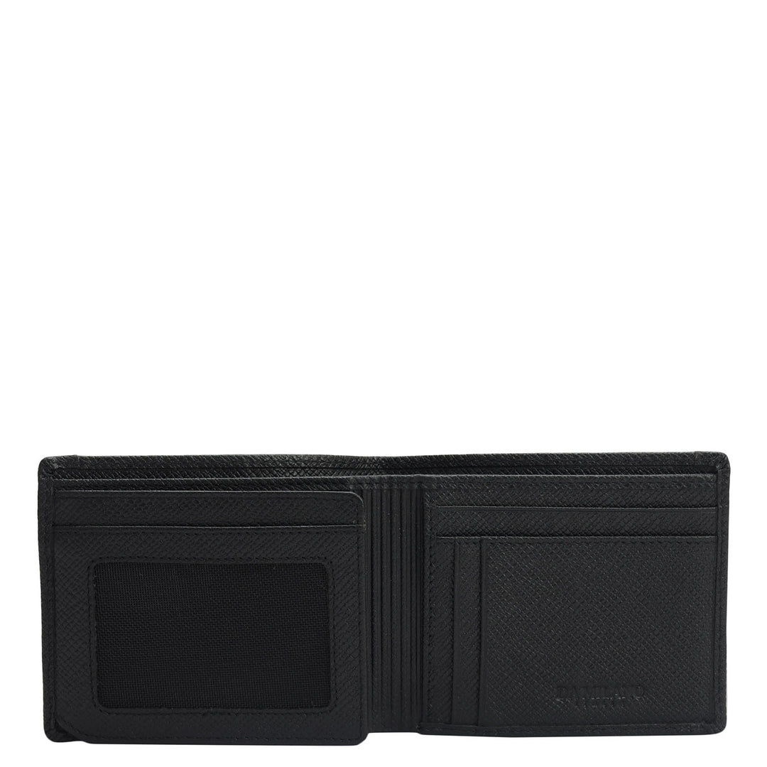 Black Croco Mens Wallet & Belt Gift Set