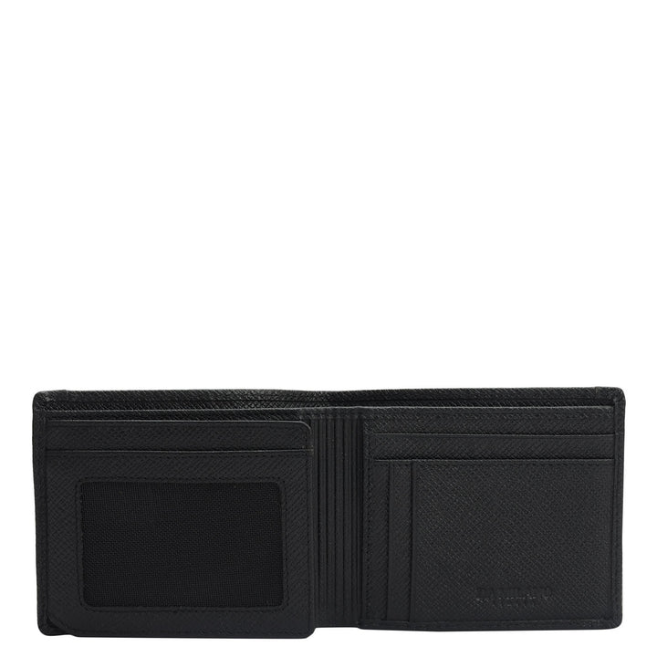 Black Croco Mens Wallet & Belt Gift Set
