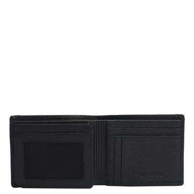 Black Croco Mens Wallet & Belt Gift Set