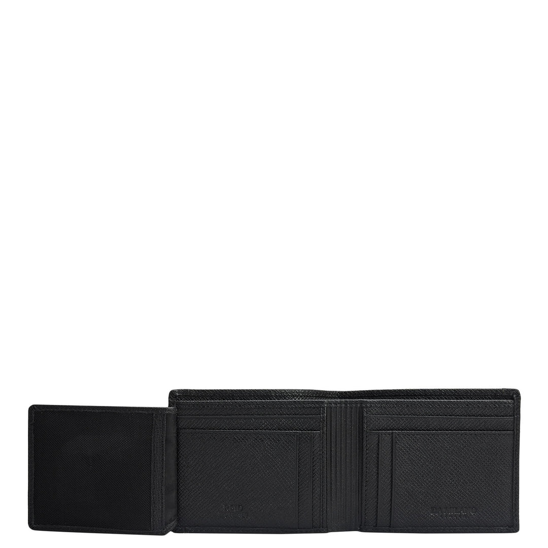Black Croco Mens Wallet & Belt Gift Set