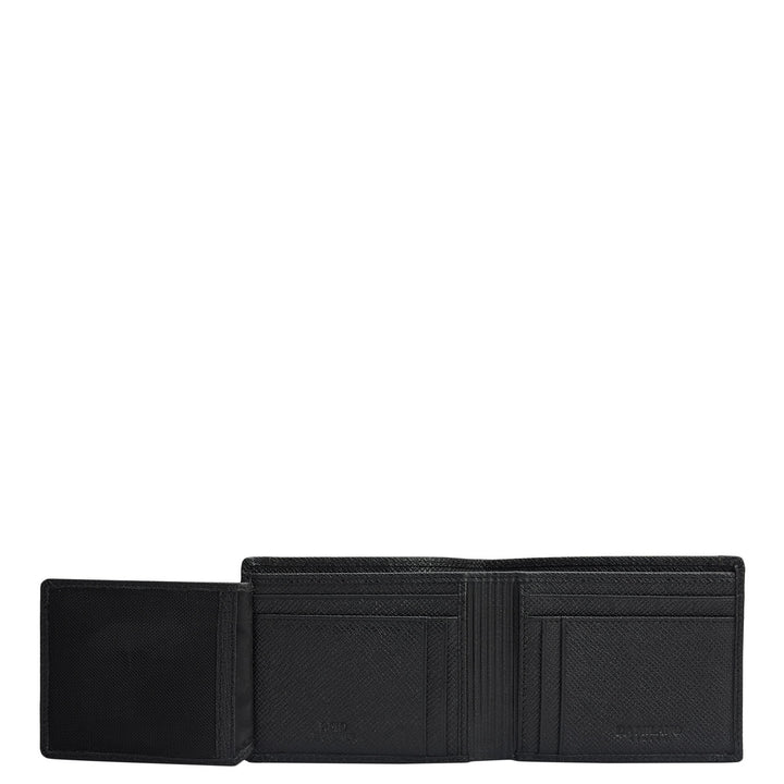 Black Croco Mens Wallet & Belt Gift Set